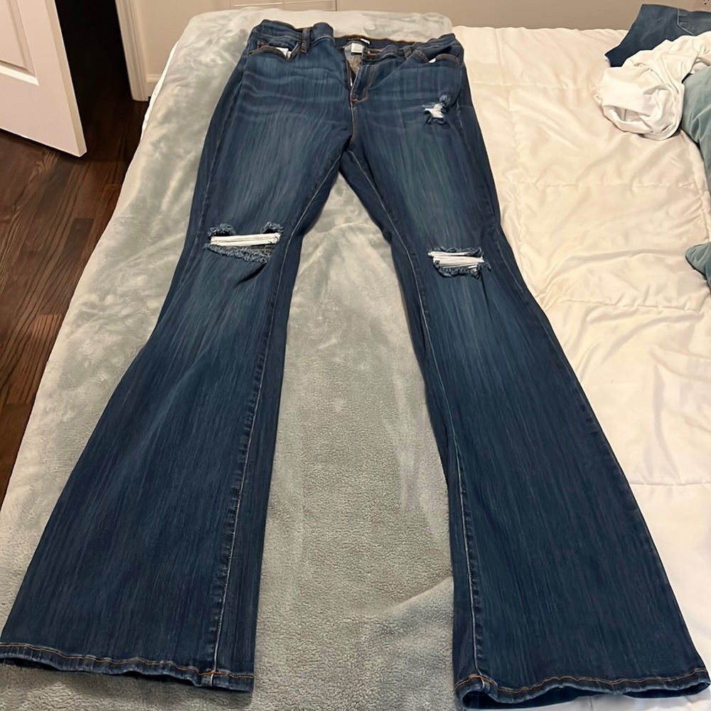 Fashion Nova Flare Jeans Size 16